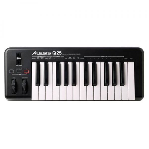 Alesis Q25 25-Key USB MIDI Keyboard Controller