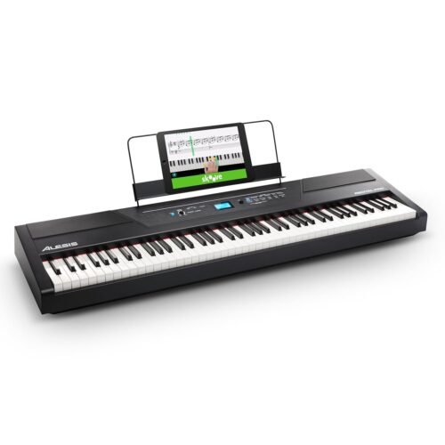 Alesis-Recital-Pro-1.jpg Alesis Recital Pro 88-Key Digital Piano with Hammer-Action Keys & Speakers