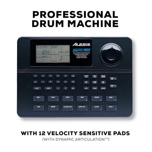 Alesis SR16 Classic Standalone Drum Machine with Built-In Effects