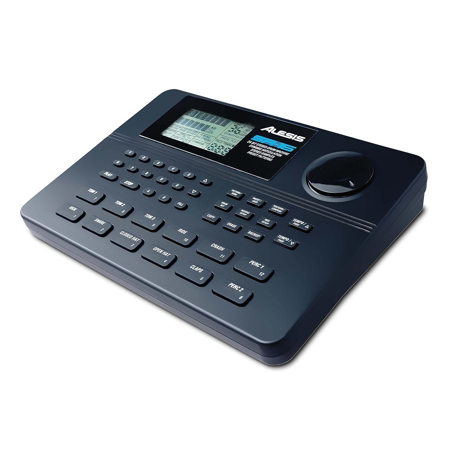 Alesis SR16 |Studio-Grade Standalone Classic Drum Machine with On-Board Sound Library and In-Built Effects