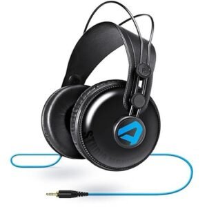 Alesis SRP100 Closed-Back Studio Reference Headphones – Black