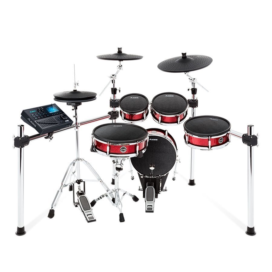 Alesis Strike Kit Eight-Piece Professional Electronic Drum Kit with Mesh Heads