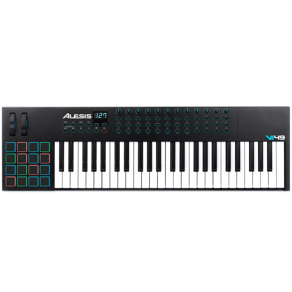 Alesis VI49 Advanced 49-Key USB-MIDI Keyboard Controller