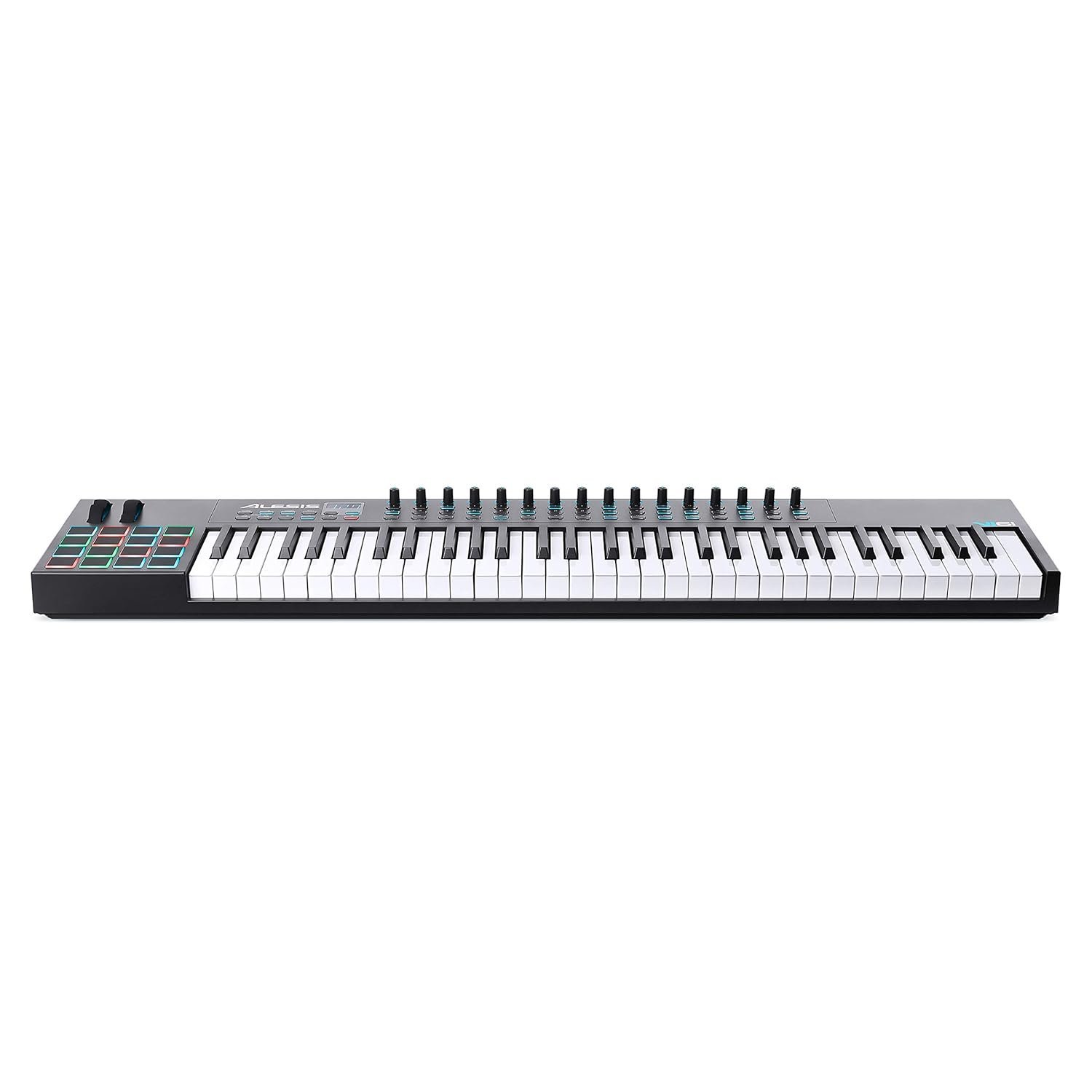 Alesis VI61-61 Key USB MIDI Keyboard Controller with 16 Pads, 16 Assignable Knobs, 48 Buttons and 5-Pin MIDI Out Plus Production Software Included