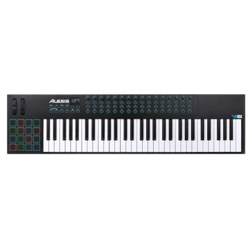 Alesis VI61 61-Key USB MIDI Keyboard Controller with 16 Pads & MIDI Out