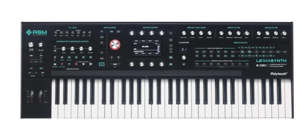 ASM Leviasynth 16-voice Hybrid Algorithmic Keyboard Synthesizer