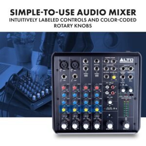 Alto Professional TrueMix 600 Audio Mixer with USB Interface & Bluetooth Alto Professional TrueMix 600 Audio Mixer with USB Interface & Bluetooth