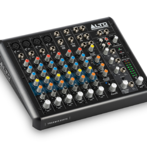 Alto Professional Truemix 800 FX Audio DJ Mixer With 4 XLR Mic Ins, USB Audio Interface And Bluetooth For Podcasting