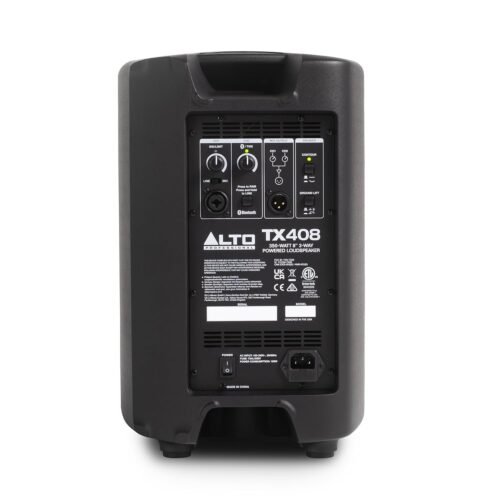 Alto TX408 350W 8" Powered PA Speaker with Bluetooth, 2-Channel