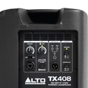 Alto TX408 350W 8" Powered PA Speaker with Bluetooth, 2-Channel