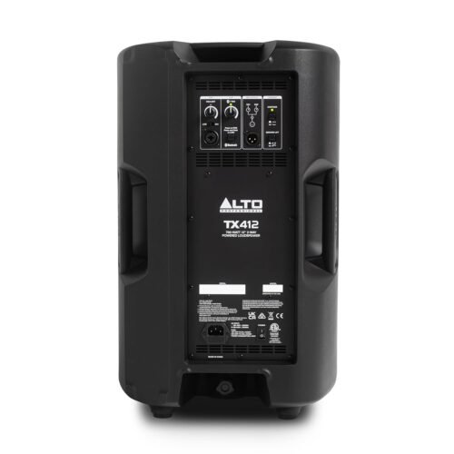Alto TX412 Active PA Speaker 700W 12" with TWS Bluetooth, 2-Channel Mixer, for Outdoor DJ or Band Performance, Rehearsals or Events