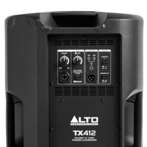 Alto TX412 Active PA Speaker 700W 12" with TWS Bluetooth, 2-Channel Mixer, for Outdoor DJ or Band Performance, Rehearsals or Events