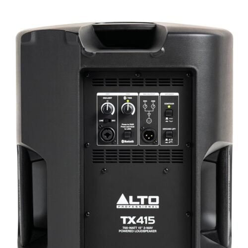 Alto-TX415-5.jpg Alto TX415 700W 15" Powered PA Speaker with TWS Bluetooth, 2-Channel Mixer, for Outdoor DJ or Band Performances, Rehersals, Venues or Events