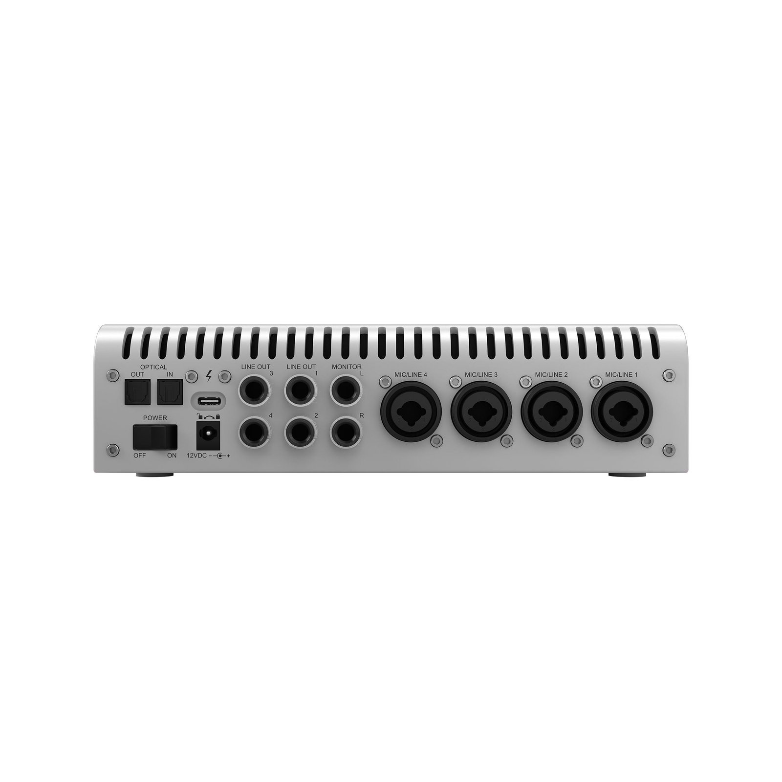 Apollo_x4_Gen2_Rear_Trans.jpg Universal Audio APX4G2-ESS Apollo x4 Gen 2 ESS (Desktop/TB3/MAC/WIN)