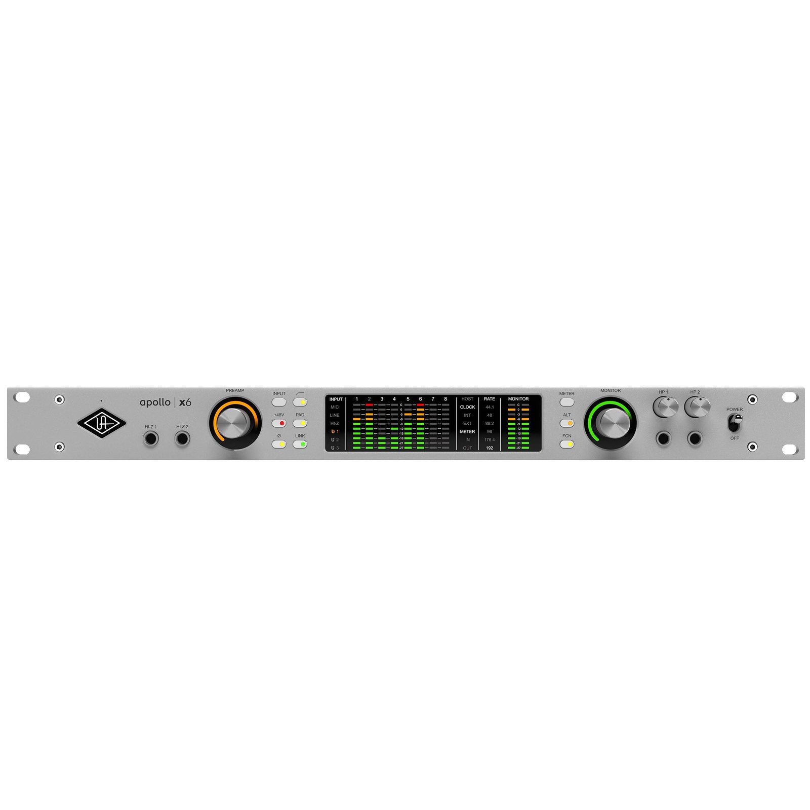 Universal Audio Apollo x6 Gen 2 STU (Rack/TB3/MAC/WIN)