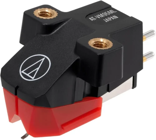 Audio-Technica AT-VM95ML/H Turntable Headshell/Cartridge Combo Kit Red
