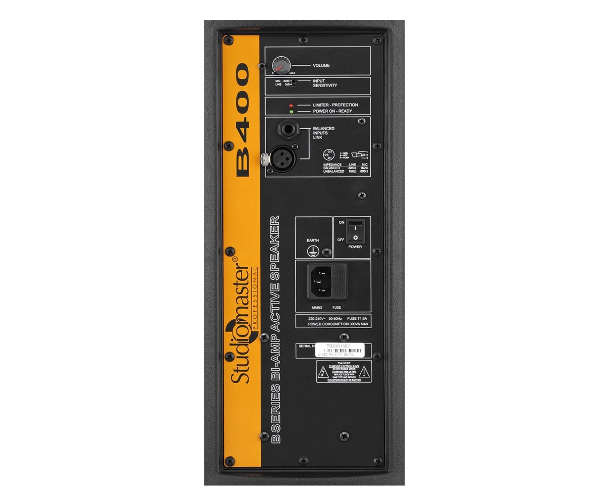 B-400-2.jpg Studiomaster B-400 Active Pa Speaker
