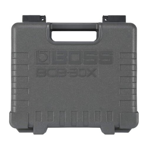 BOSS BCB-30X Ultra-Portable Guitar Effects Pedal Board And Case with Integrated Lid