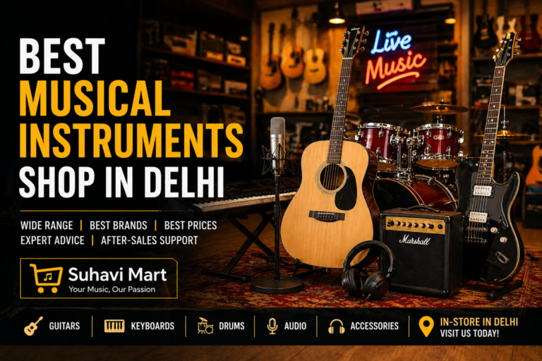 Best Musical Instruments Shop in Delhi