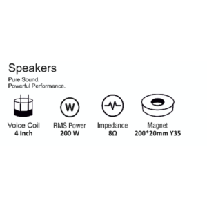 Digimore DH 100F Speakers Digimore DH 100F Speakers