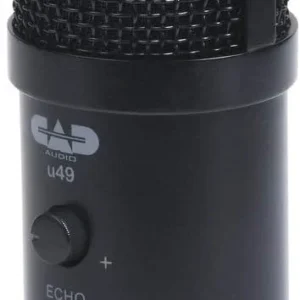 CAD Audio U49 3 CAD Audio U49 USB Studio Microphone Black