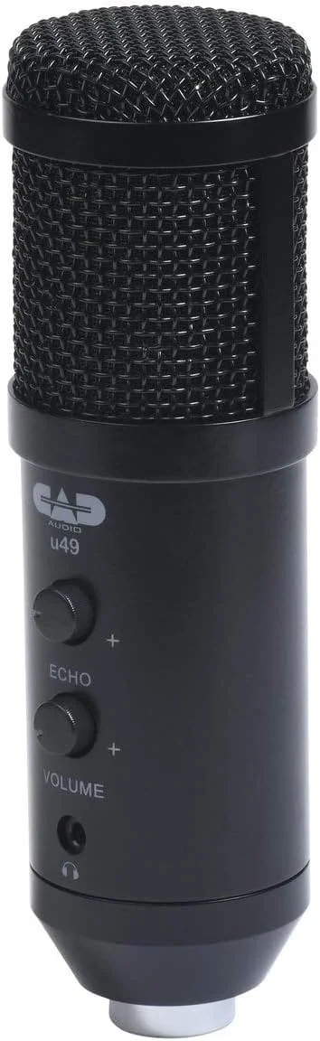 CAD Audio U49 3 CAD Audio U49 USB Studio Microphone Black
