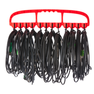 Cable Wrangler Versatile Cable Management Tool Red