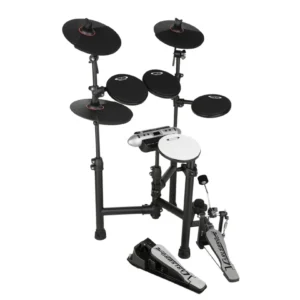 Carlsbro-CSD130-Electronic-drum-kit-left-side.webp Carlsbro CSD130 - Compact Electronic Drum Kit - Black