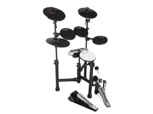 Carlsbro CSD130 - Compact Electronic Drum Kit - Black