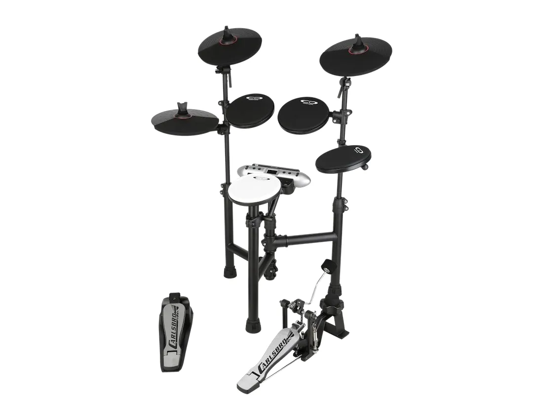 Carlsbro-CSD130-Electronic-drum-kit-right-side.webp Carlsbro CSD130 - Compact Electronic Drum Kit - Black