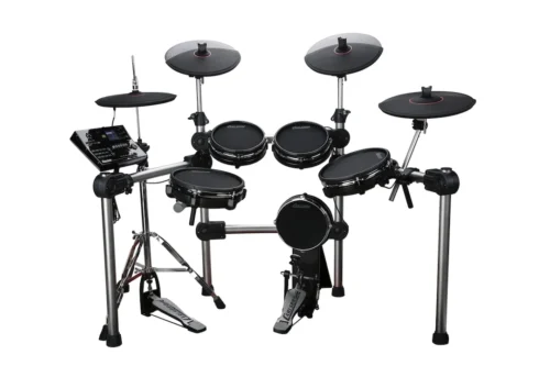 Carlsbro CS D600 9 Piece Electronic Mesh Head Drum Kit - Black