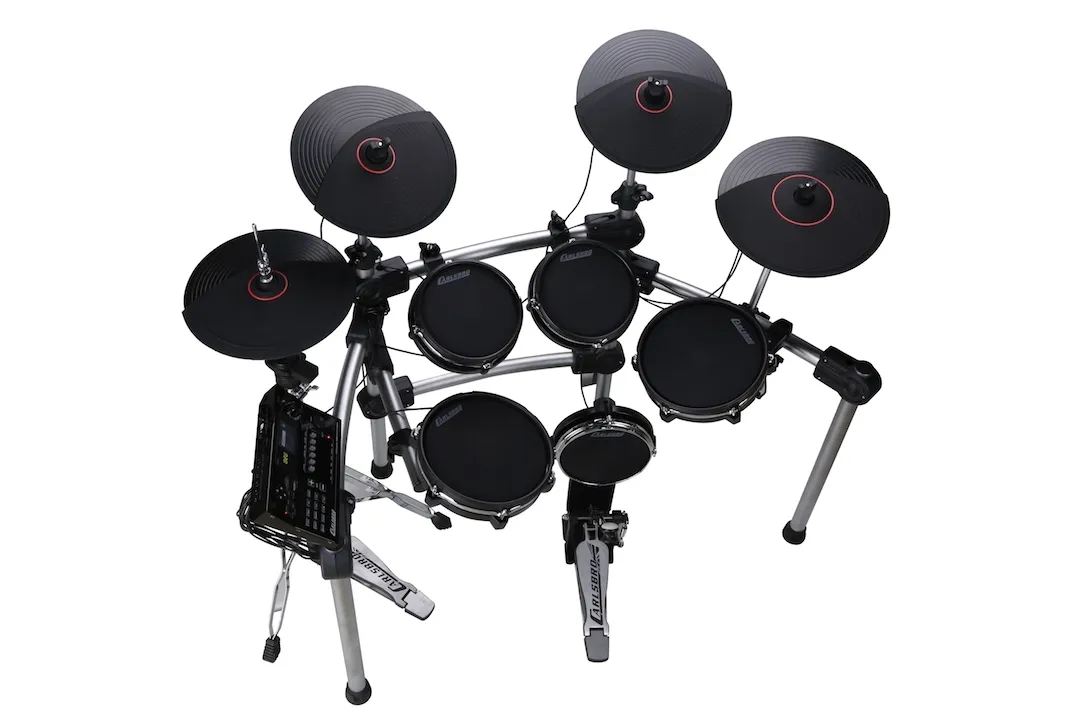 Carlsbro CS D600 9 Piece Electronic Mesh Head Drum Kit - Black