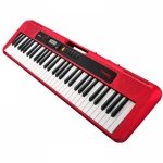 Casio CT-S200 WE Casiotone 61-Key Portable Keyboard With Adaptor - Red