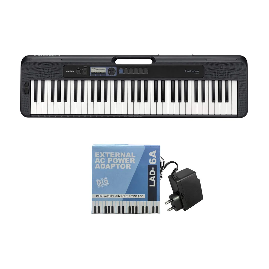 Casio CT-S300 Casiotone Portable Keyboard With Adaptor