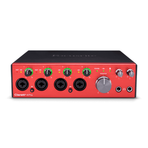 Focusrite Clarett+ 4Pre Premium USB Audio Interface