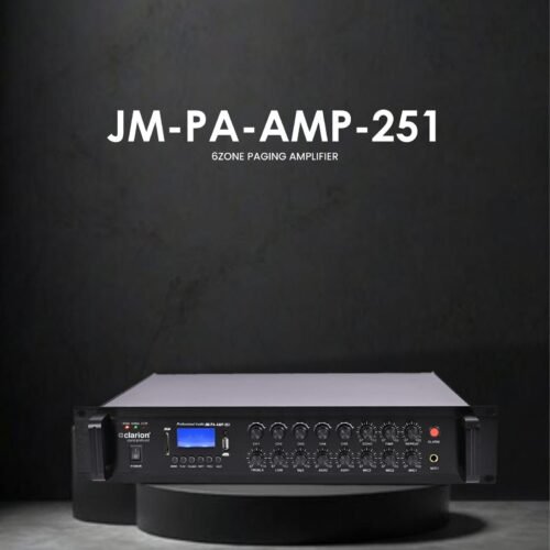Clarion JM-PA-AMP-251 6 Zone Paging Amplifiers