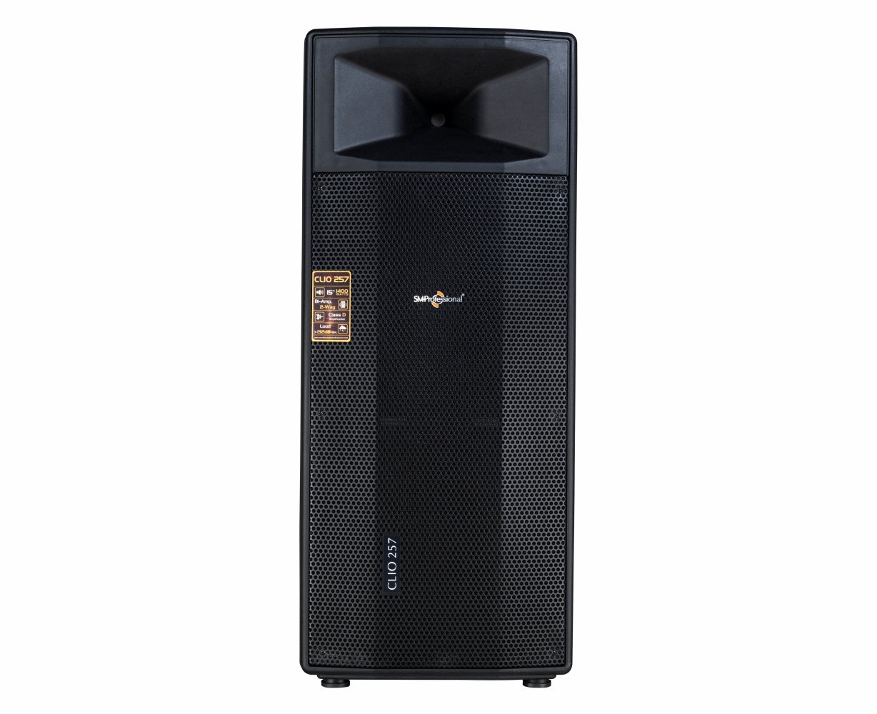 Studiomaster Clio 257 Active Speaker 2x 15" speakers