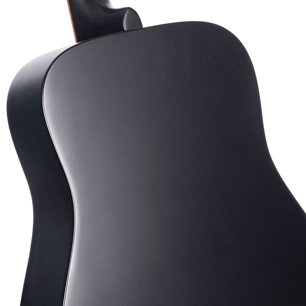 Cort AD810 Dreadnought Acoustic Guitar - Black Satin