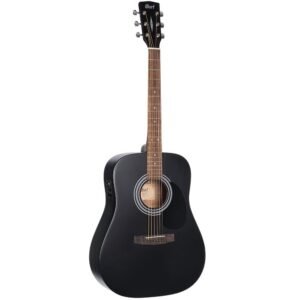 Cort AD810E BKS, 6 Strings Acoustic Guitar, Right-Handed, Black Satin
