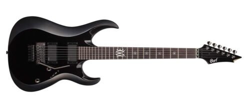 Cort EVL-X7 BK, 6 Strings Electric Guitar, Right-Handed, Black