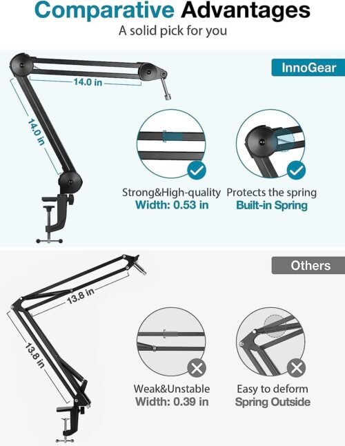 DIGIMORE D 120 Metal Mic Arm Stand Heavy Duty DIGIMORE D 120 Metal Mic Arm Stand Heavy Duty