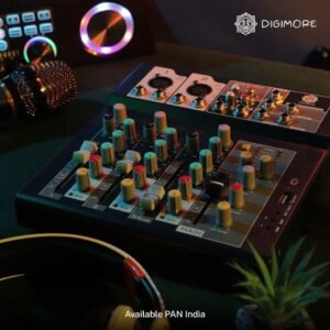 Digimore D 250 4 Channel Professional Audio Mixer with USB & amp DSP