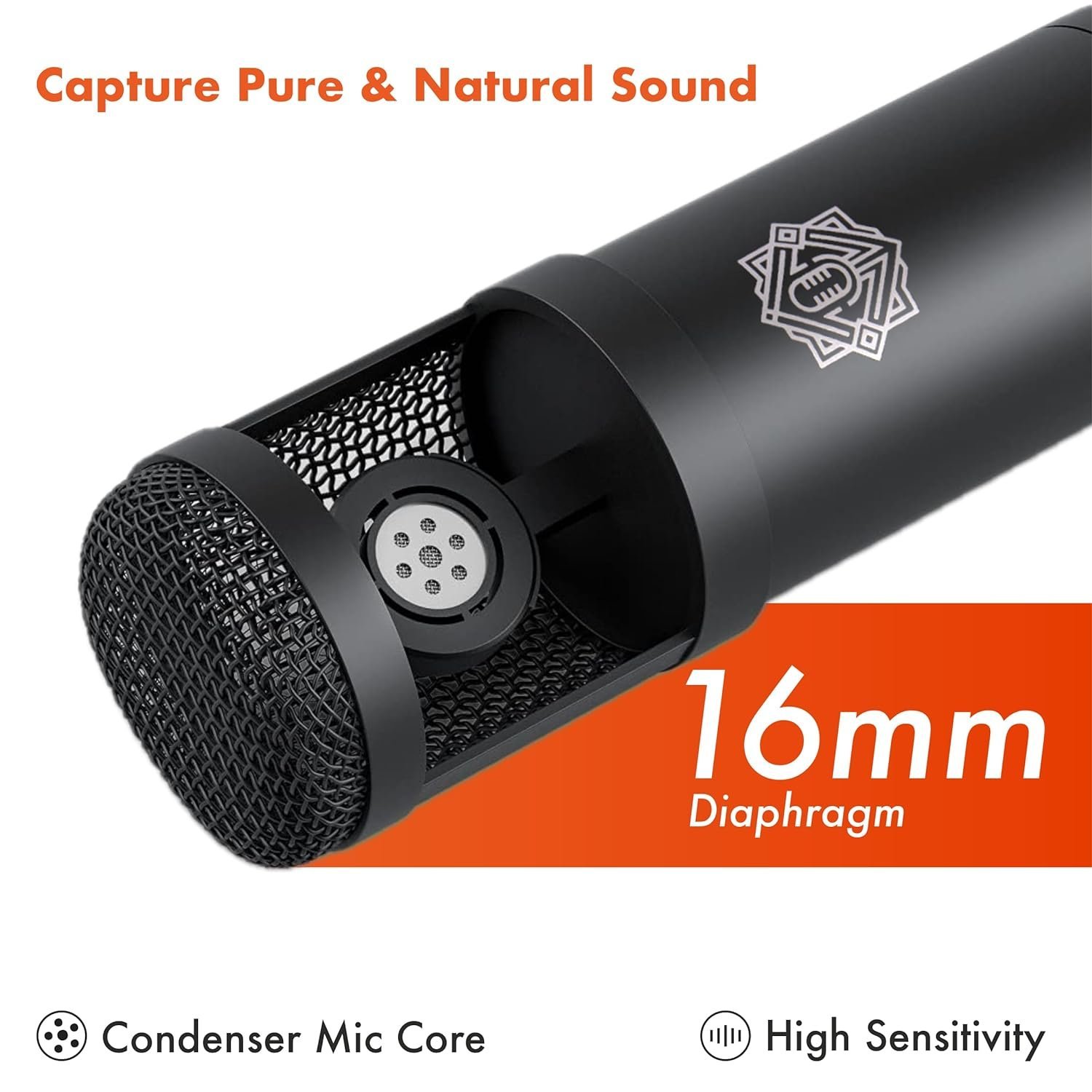 Digimore D-430 Condenser Mic Kit with V8 Sound Card