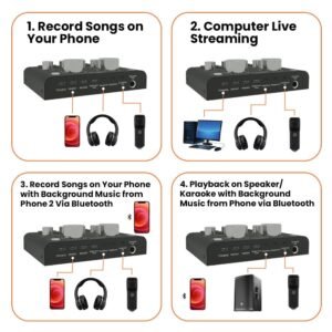 Digimore D 430 Condenser Mic Kit with V8 Sound Card