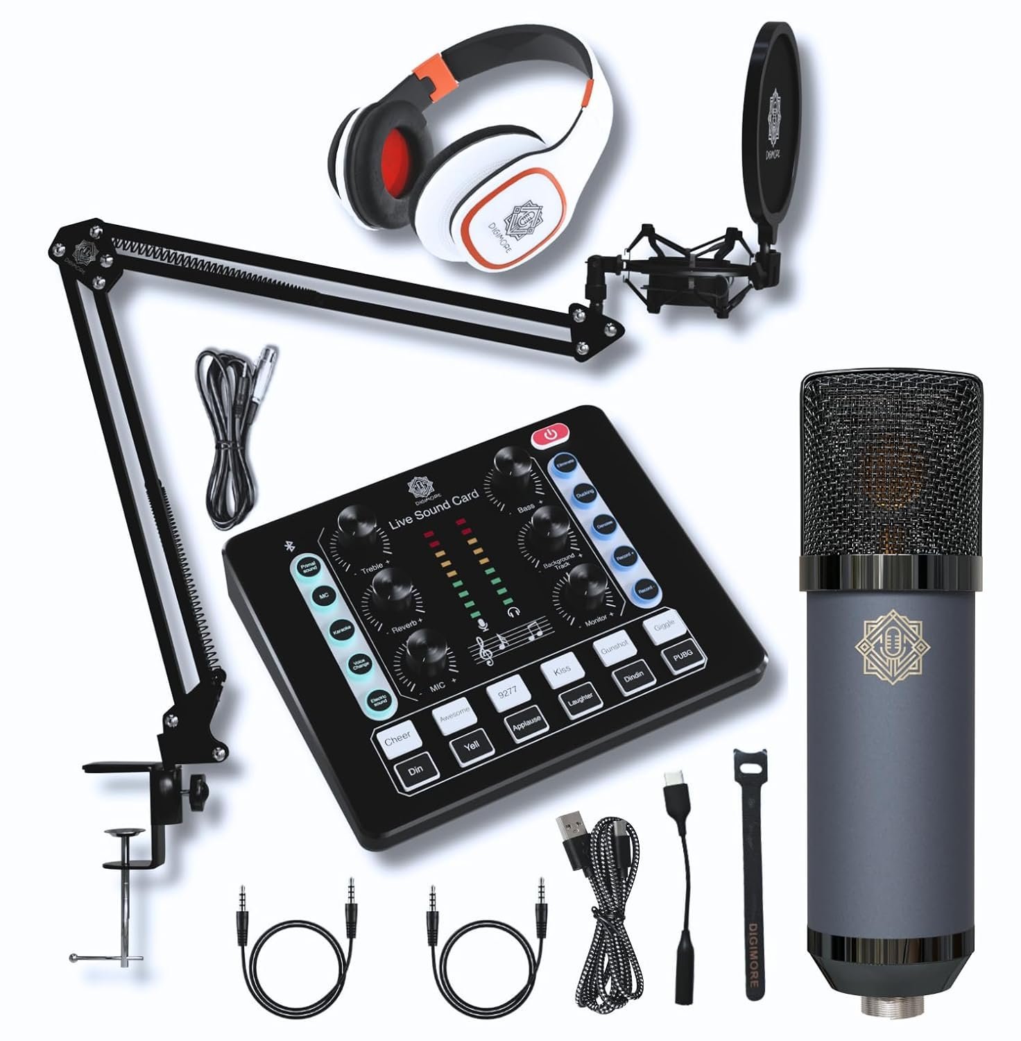 DIGIMORE D-440 Condenser Mic Studio Kit