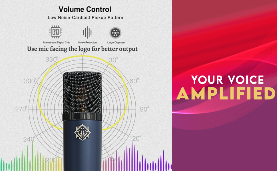 DIGIMORE D-440 Condenser Mic Studio Kit