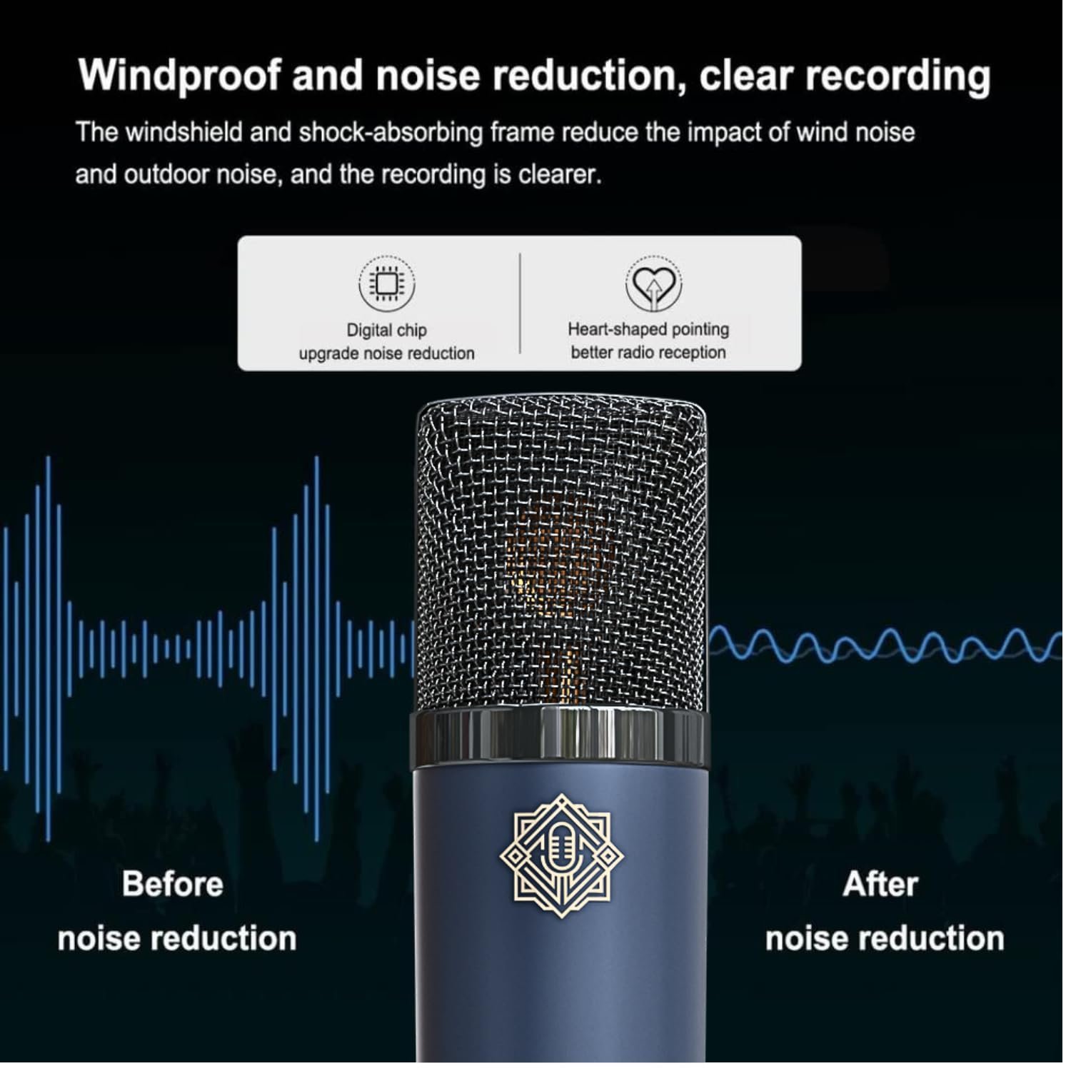 DIGIMORE D-440 Condenser Mic Studio Kit