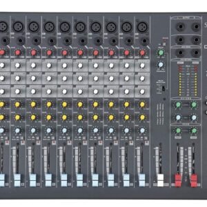 DC-12.2-EFX.jpg Studiomaster 12 Mic/Line Inputs + EFX channel mixer (DC 12.2 EFX)