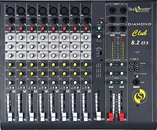 Studiomaster Daimond Club Series Mixer DC8.2 EFX