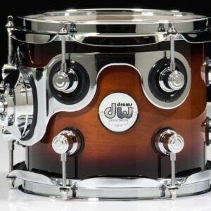 DDLG0708STTB.jpg DW Drum Set Rack Tom, Gloss Lacquer (DDLG0708STTB)